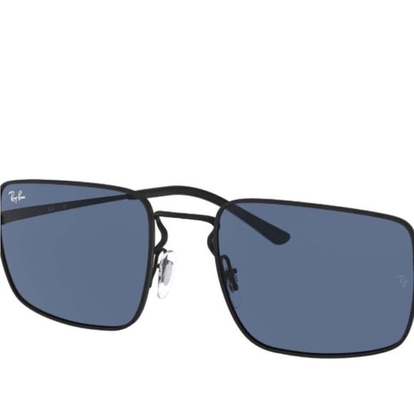 Ray-Ban NWT Sunglasses RB3669 901480 Black blue Unisex - Picture 1 of 6